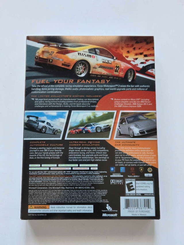 Forza Motorsport 2 Limited Edition Xbox 360 - photo 2