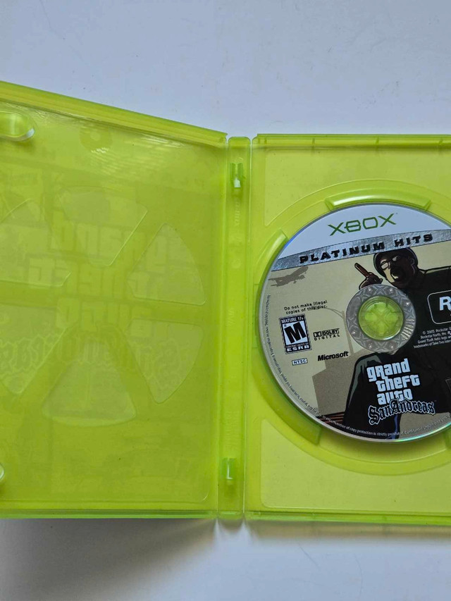 Grand Theft Auto San Andreas Platinum Hits Xbox - photo 3