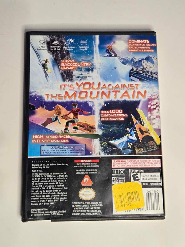 Ssx 3 Nintendo Gamecube - photo 2