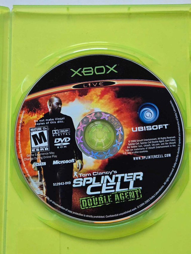 Tom Clancy's Splinter Cell Double Agent Xbox