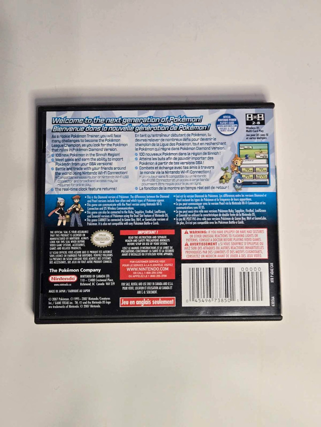 Pokemon Diamond Nintendo DS - photo 2