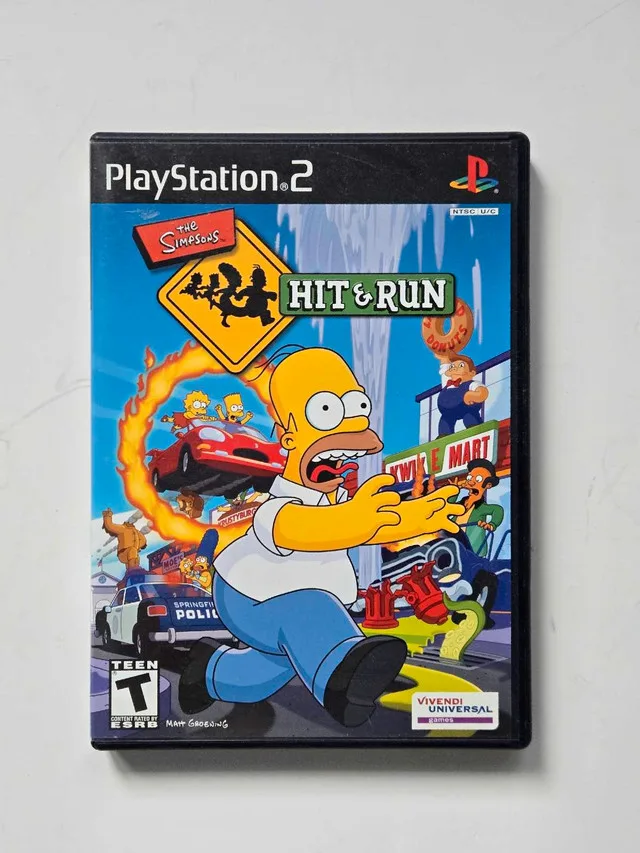 Simpsons Hit & Run Playstation 2