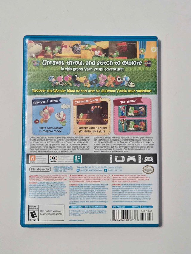 Yoshi's Woolly World Nintendo Wii U - photo 2