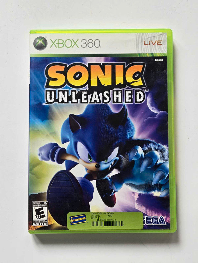 Sonic Unleashed Xbox 360