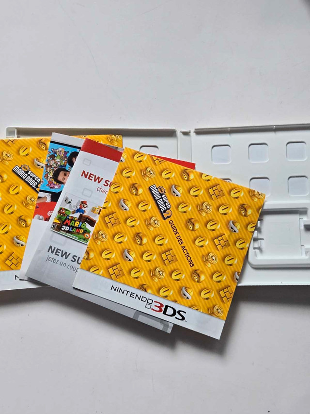 New Super Mario Bros 2 Nintendo 3ds CASE & MANUAL ONLY - photo 3
