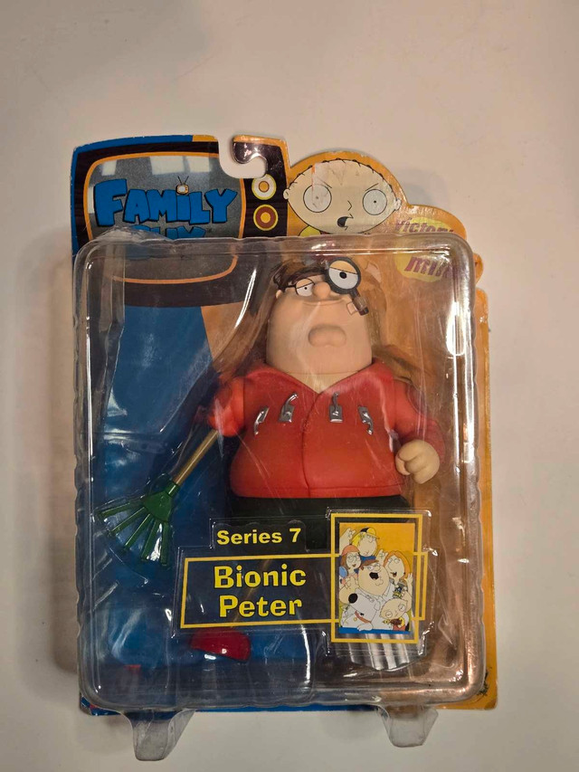 Mezco Toys Family Guy Bionic Peter Action Figure 2007
