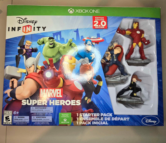 Disney Infinity 2.0 Marvel Super Heroes Starter Pack