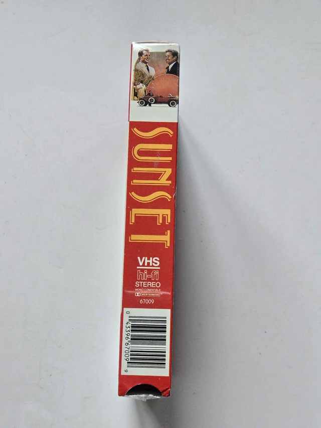 Sunset - Bruce Willis & James Garner VHS Brand New - photo 4