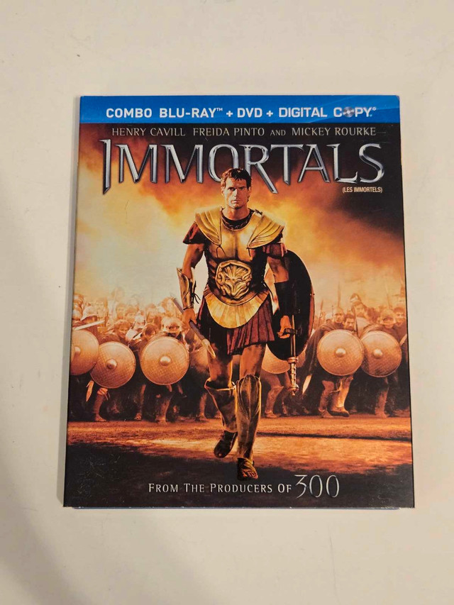 Immortals Blu Ray Complete