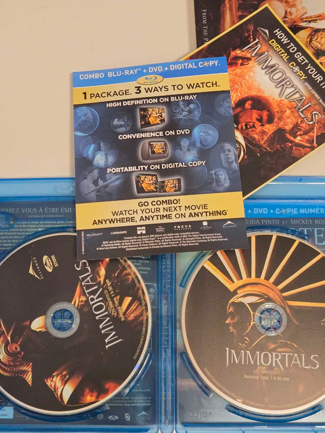 Immortals Blu Ray Complete - photo 3