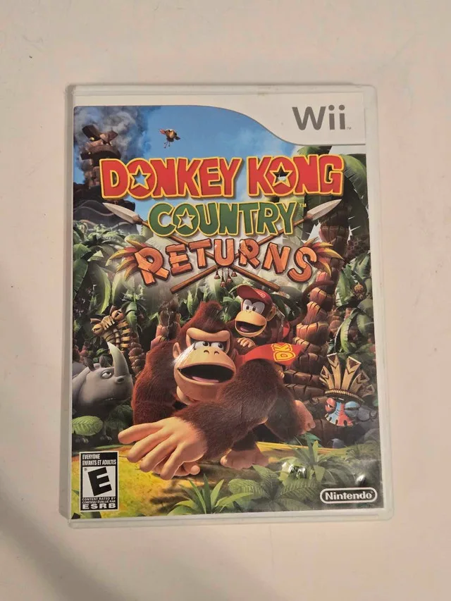*CASE&MANUAL ONLY* Donkey Kong Country Returns Wii thumbnail