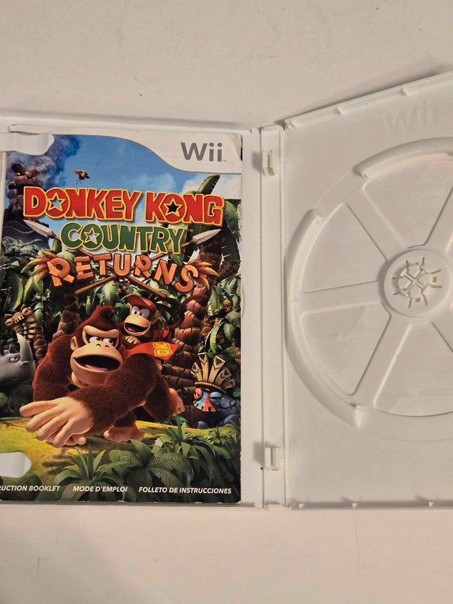 *CASE&MANUAL ONLY* Donkey Kong Country Returns Wii - photo 2