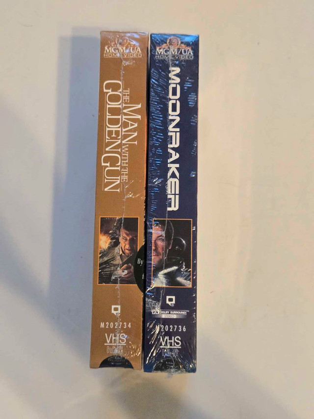 James Bond 007 VHS Set of 2*BRAND NEW*
