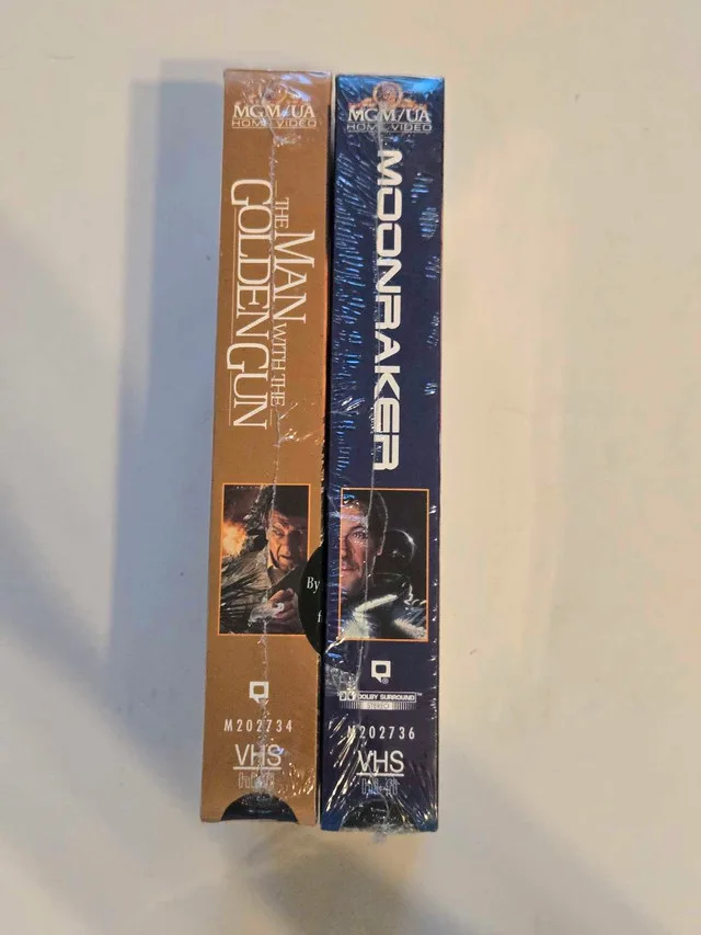James Bond 007 VHS Set of 2*BRAND NEW* thumbnail