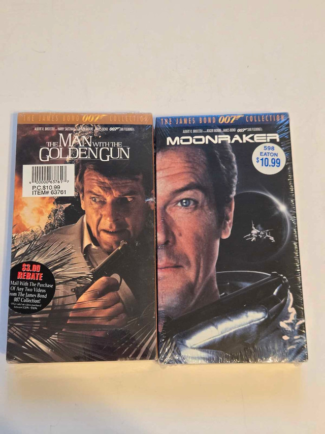 James Bond 007 VHS Set of 2*BRAND NEW* - photo 2