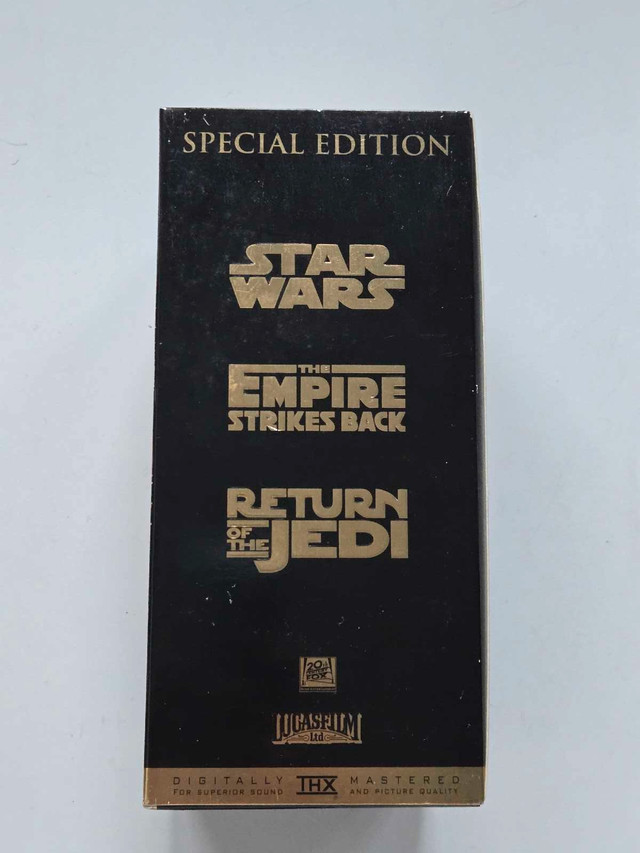 Star Wars Trilogy Special Edition VHS - photo 2