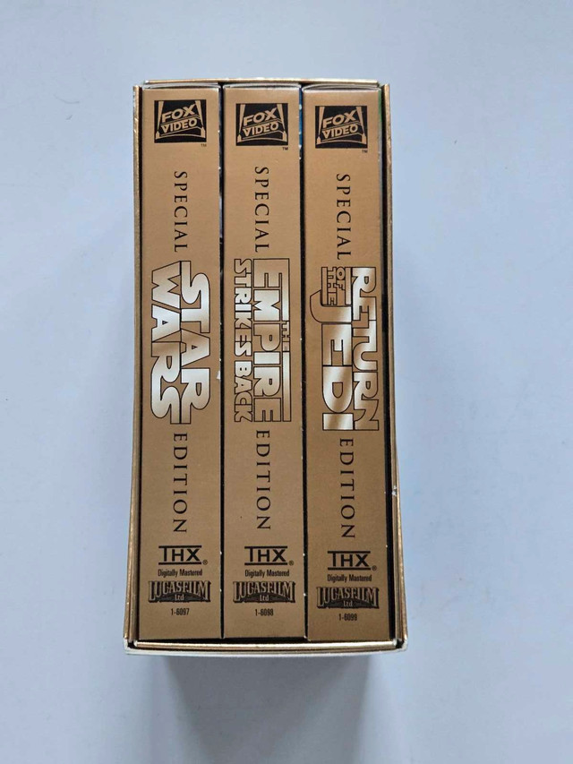 Star Wars Trilogy Special Edition VHS - photo 3