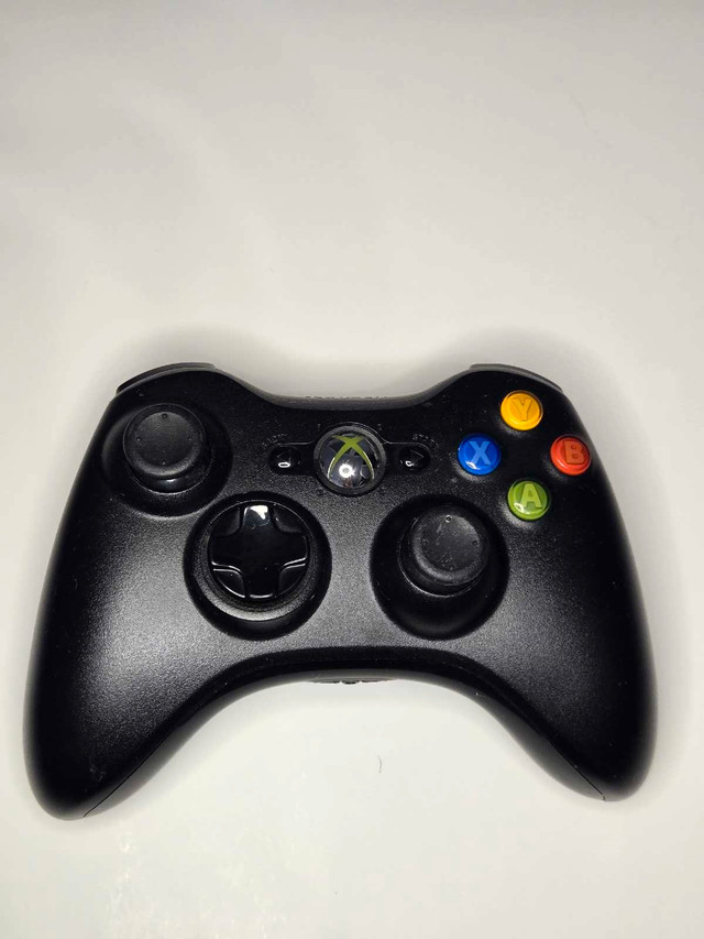 Microsoft Xbox 360 Wireless Controller Black (READ DESCRIPTION)