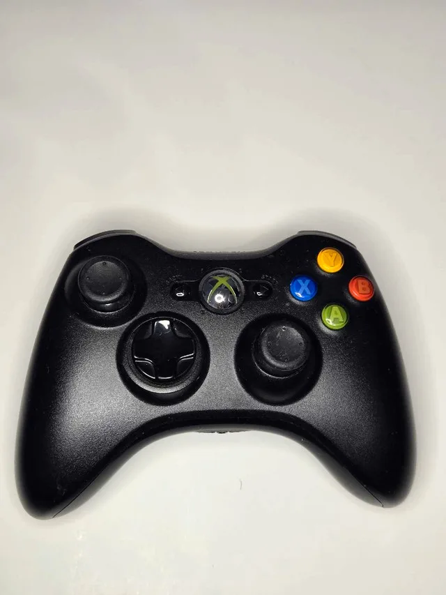 Microsoft Xbox 360 Wireless Controller Black (READ DESCRIPTION) thumbnail