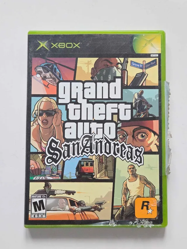 Grand Theft Auto San Andreas Xbox thumbnail
