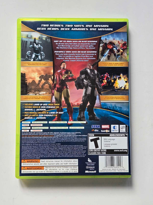 Iron Man 2 Xbox 360 - photo 2
