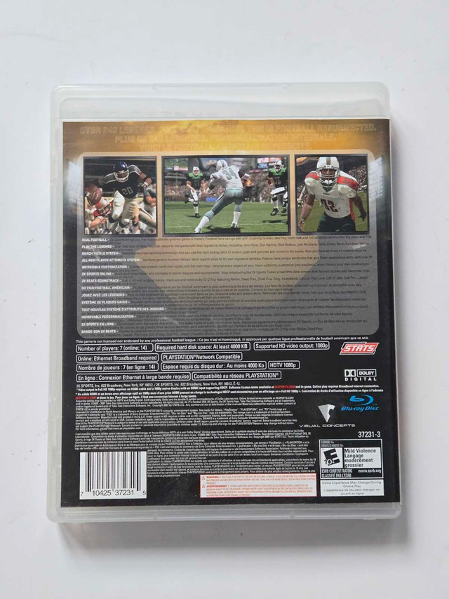 All Pro Football 2k8 Playstation 3 - photo 2