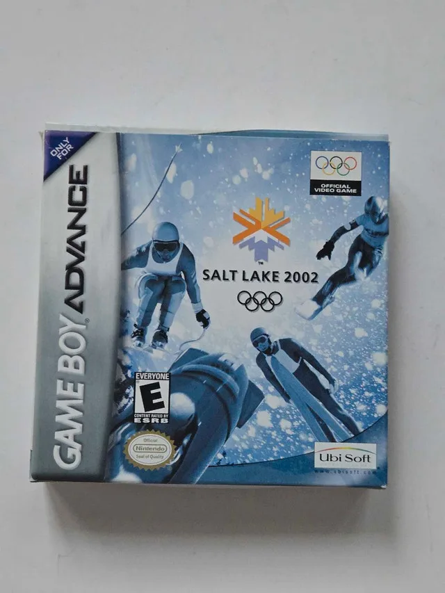 Salt Lake 2002 Gameboy Advance BOX & MANUAL ONLY thumbnail