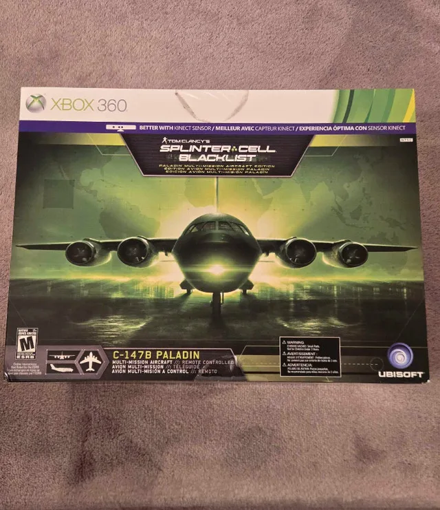 Splinter Cell Blacklist Paladin Aircraft Edition Xbox 360 thumbnail