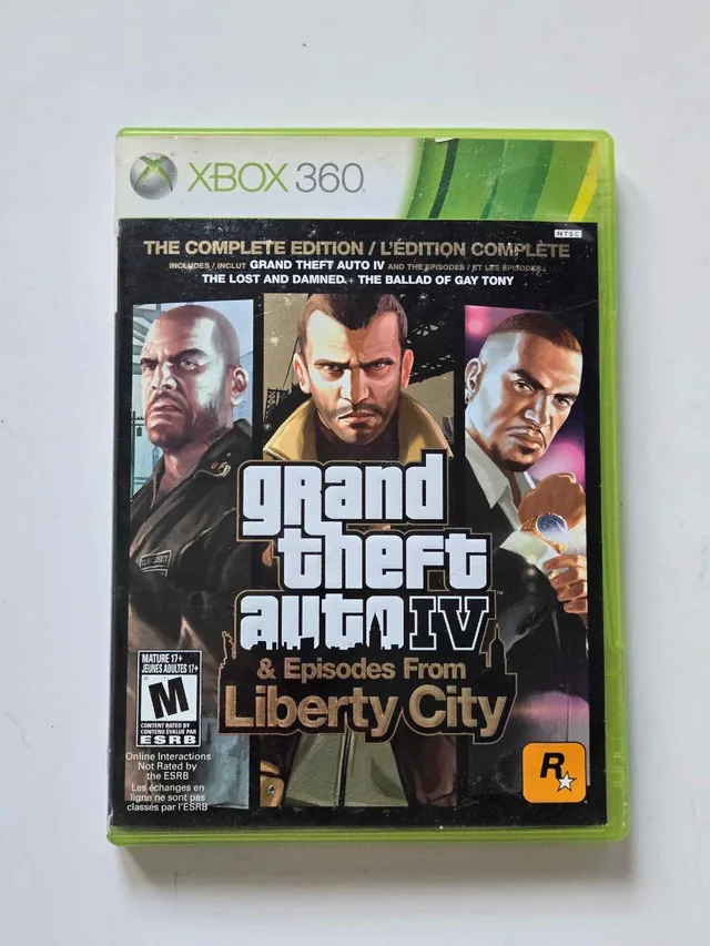 Grand Theft Auto IV Complete Edition Xbox 360 thumbnail