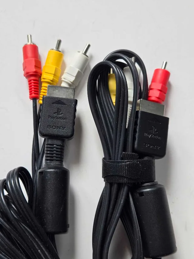 Original Playstation AV Cables thumbnail