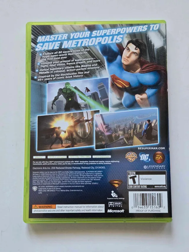 Superman Returns Xbox 360 image indicator(2)