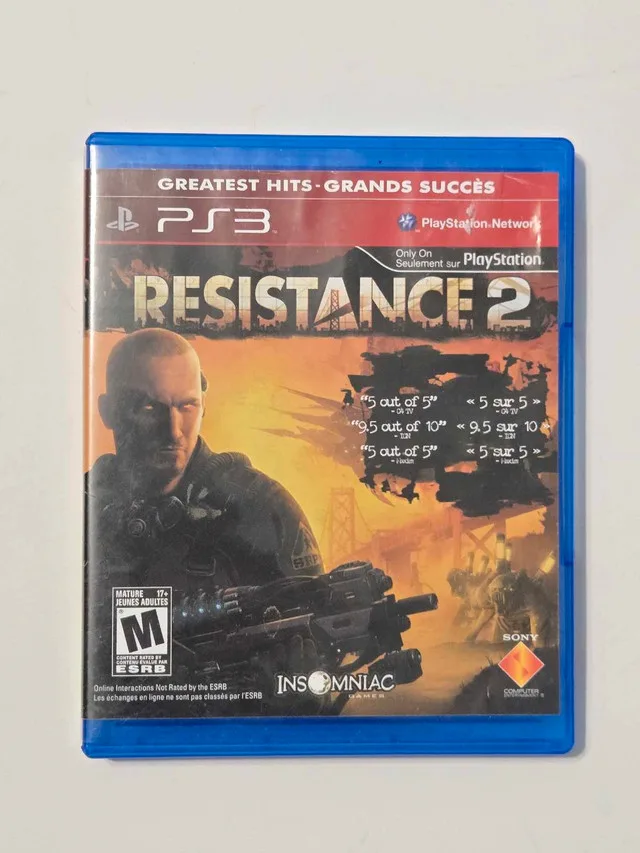 Resistance 2 Greatest Hits Playstation 3 thumbnail