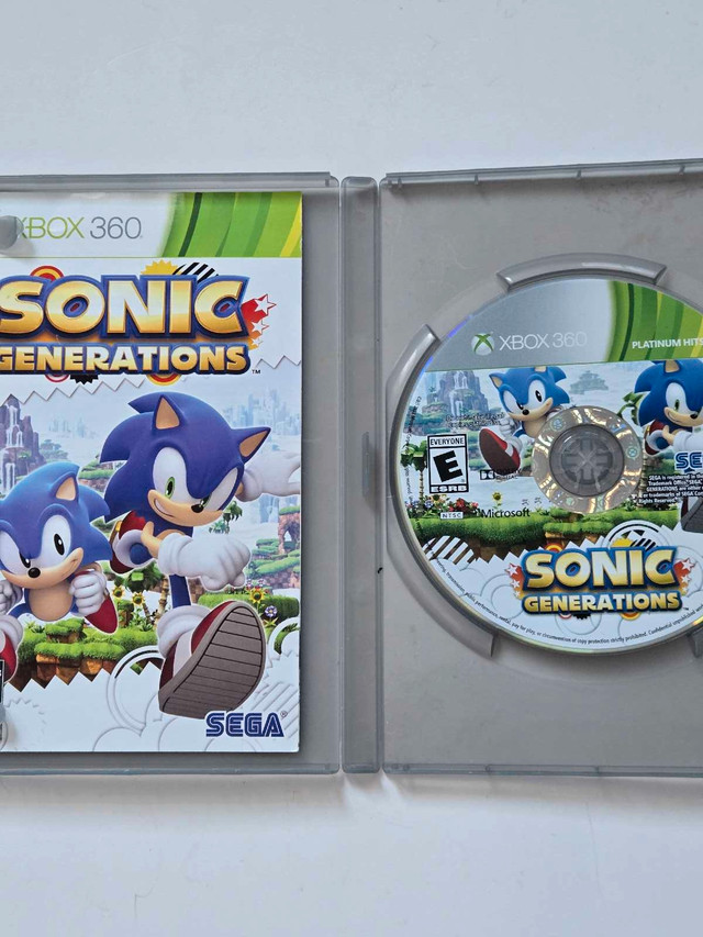 Sonic Generations Xbox 360