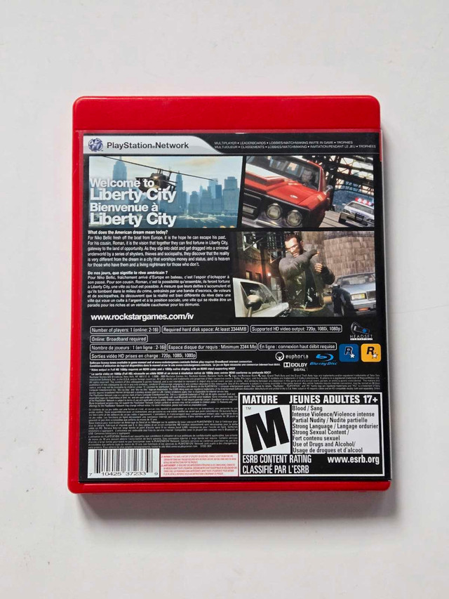 Grand Theft Auto 4 [Greatest Hits] Playstation 3 - photo 2