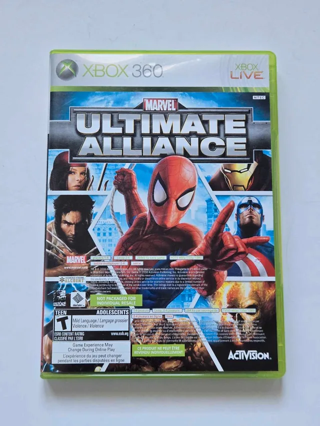 Marvel Ultimate Alliance / Forza Motorsport 2 Xbox 360 thumbnail