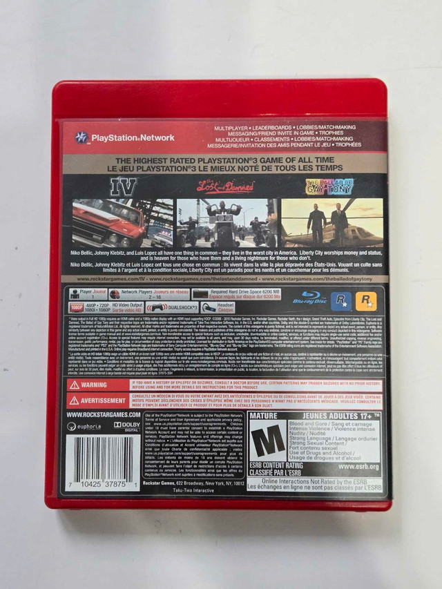 Grand Theft Auto IV: Complete Edition [Greatest Hits] Playst - photo 2