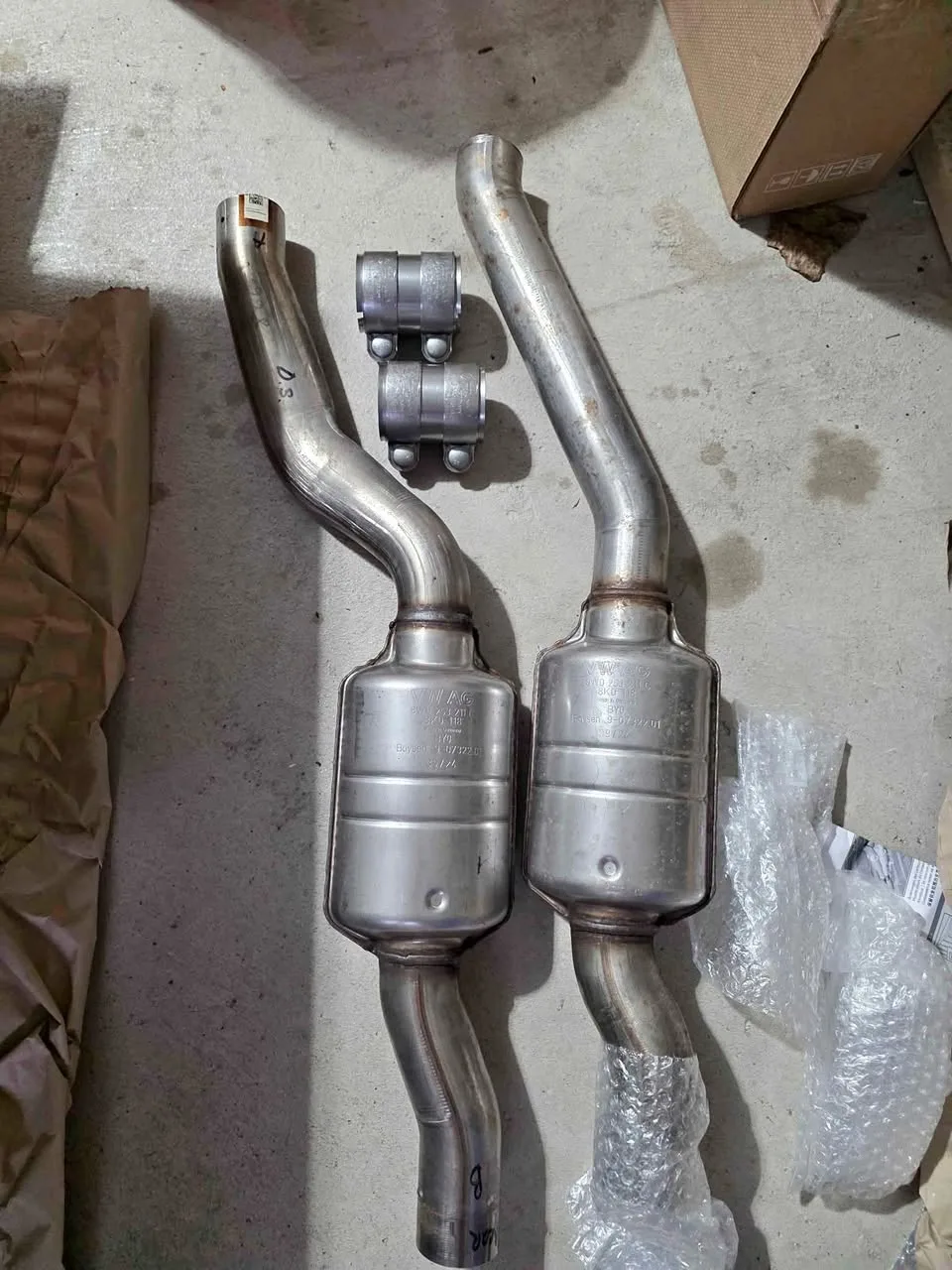 2025 Audi S5 factory muffler