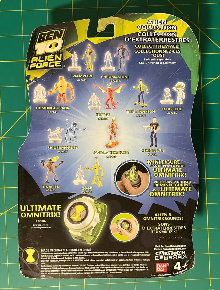 Ben 10 Chromastone #27442 Bandai 2008 Sealed image indicator(2)