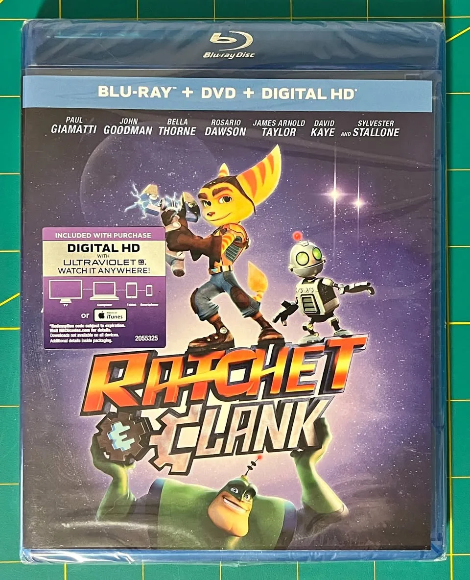 Ratchet & Clank (Blu-ray + DVD + Digital HD) - NEW
