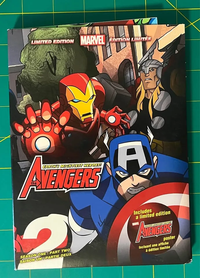 Avengers: Earth’s Mightiest Heroes Season 1 Part 2 DVD image indicator(2)