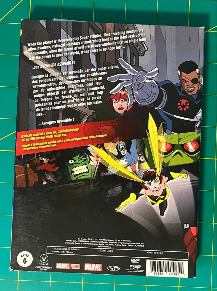 Avengers: Earth’s Mightiest Heroes Season 1 Part 2 DVD image indicator(3)