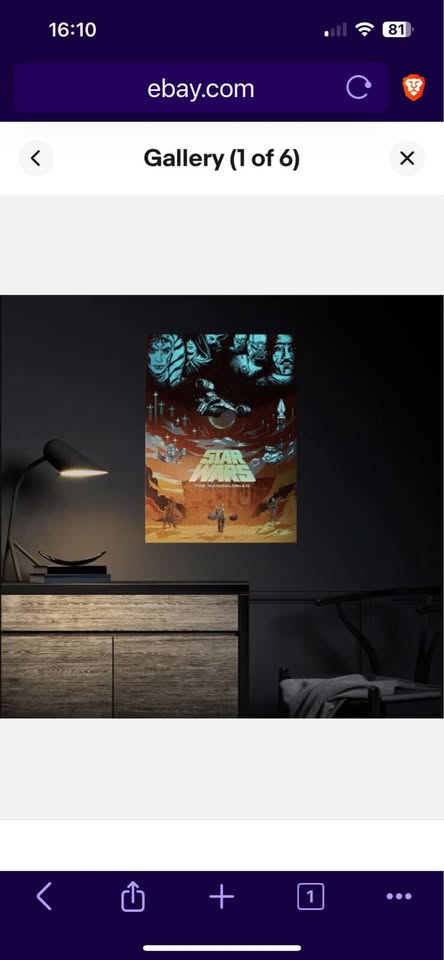 Limited Edition Displate - The Mandalorian Saga - 745/1500 - photo 5
