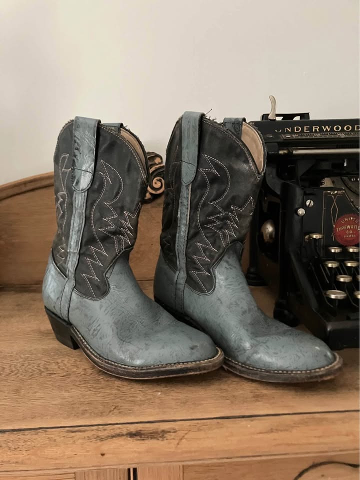 Vintage Kids Cowboy Boots approx size 13 - photo 2
