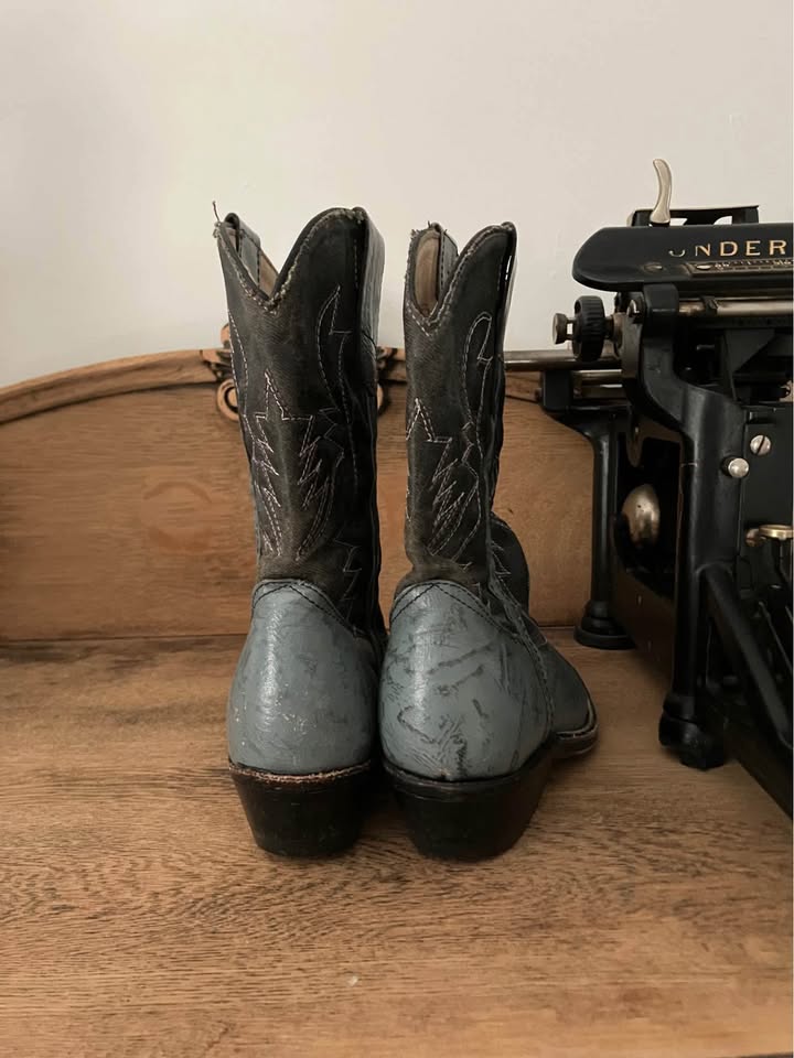 Vintage Kids Cowboy Boots approx size 13 - photo 4