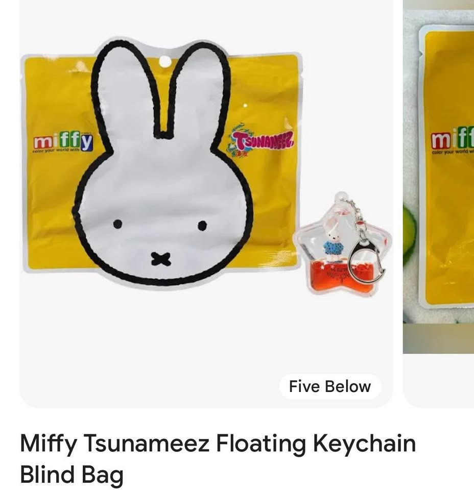 Miffy keychain Tsunameez™ Keychain Blind Bag - photo 4