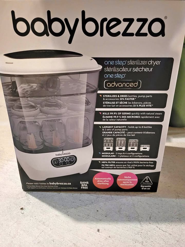 Baby Brezza sterilizer