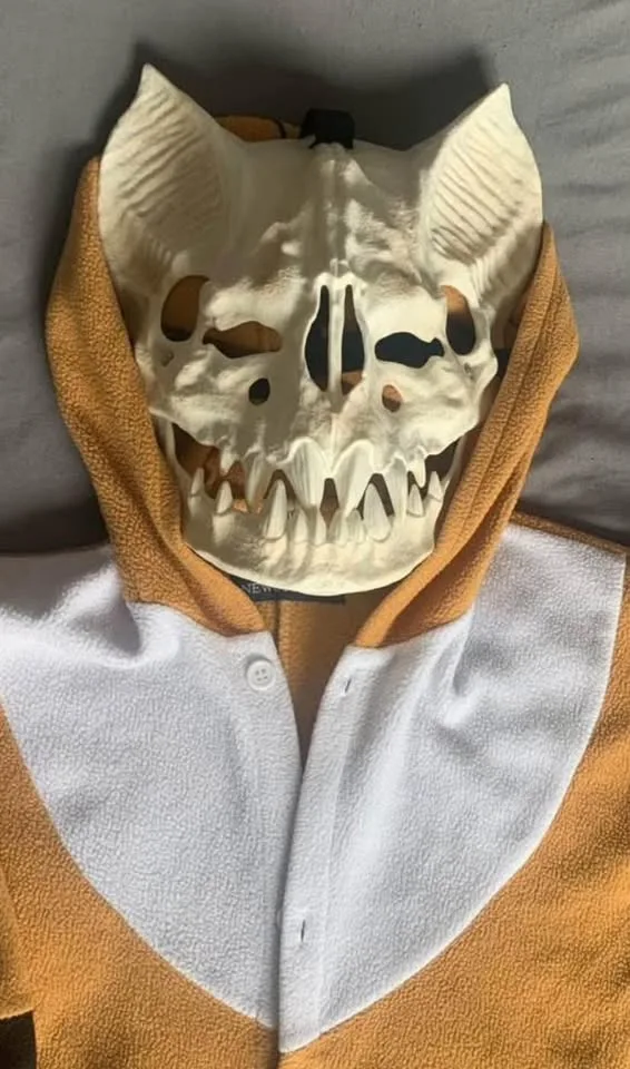 Kid’s Halloween Scary fox costume image indicator(3)