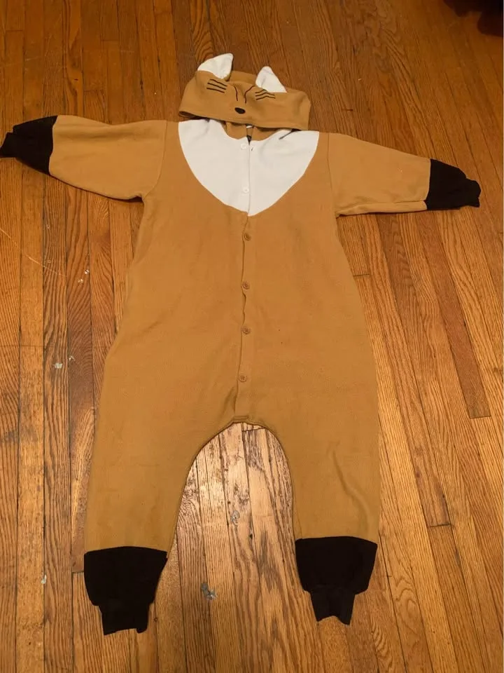 Fox onesie costume