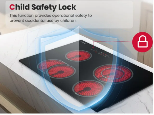 Brand New Gasland Chef 30" Electric Cooktop image indicator(9)