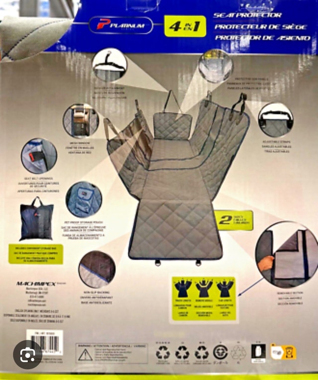 Platinum 4-in-1 Seat Protector for Cars, SUVs Trucks - photo 4